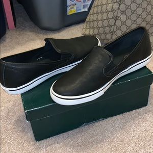 Slip on black Ralph Lauren